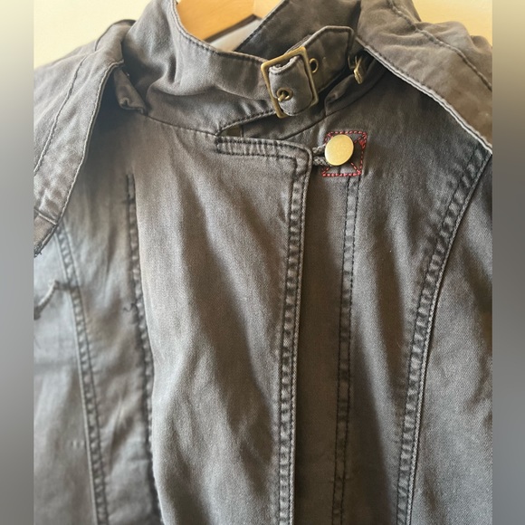 🍂 Anthropologie Fall 3 in 1 Coat Removable Quilted Vest S - Picture 10 of 17